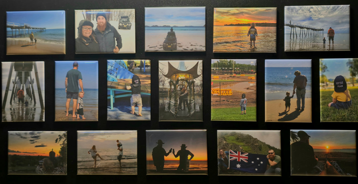 50 Pack - 65mm x 90mm Photo Magnets