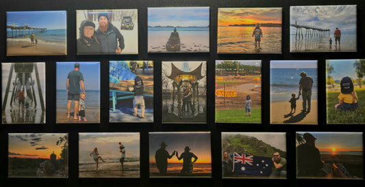 10 Pack - 65mm x 90mm Photo Magnets