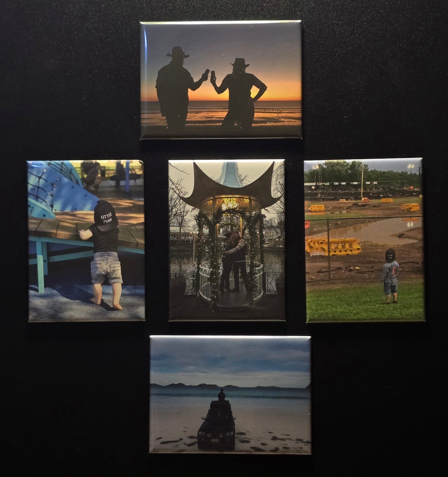 5 Pack - 65mm x 90mm Photo Magnets